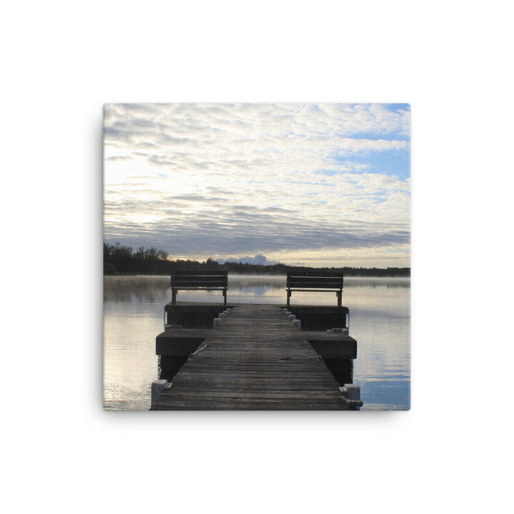 Thinking Spot Canvas Print