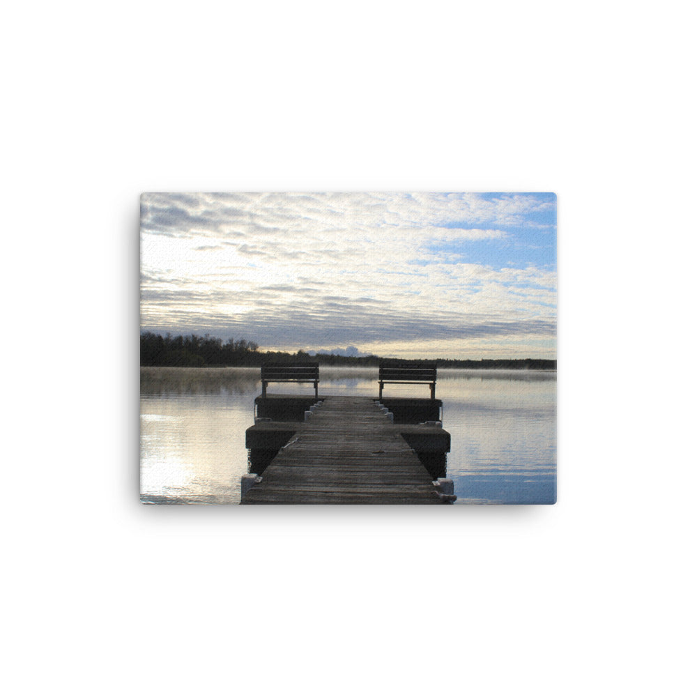 Thinking Spot Canvas Print