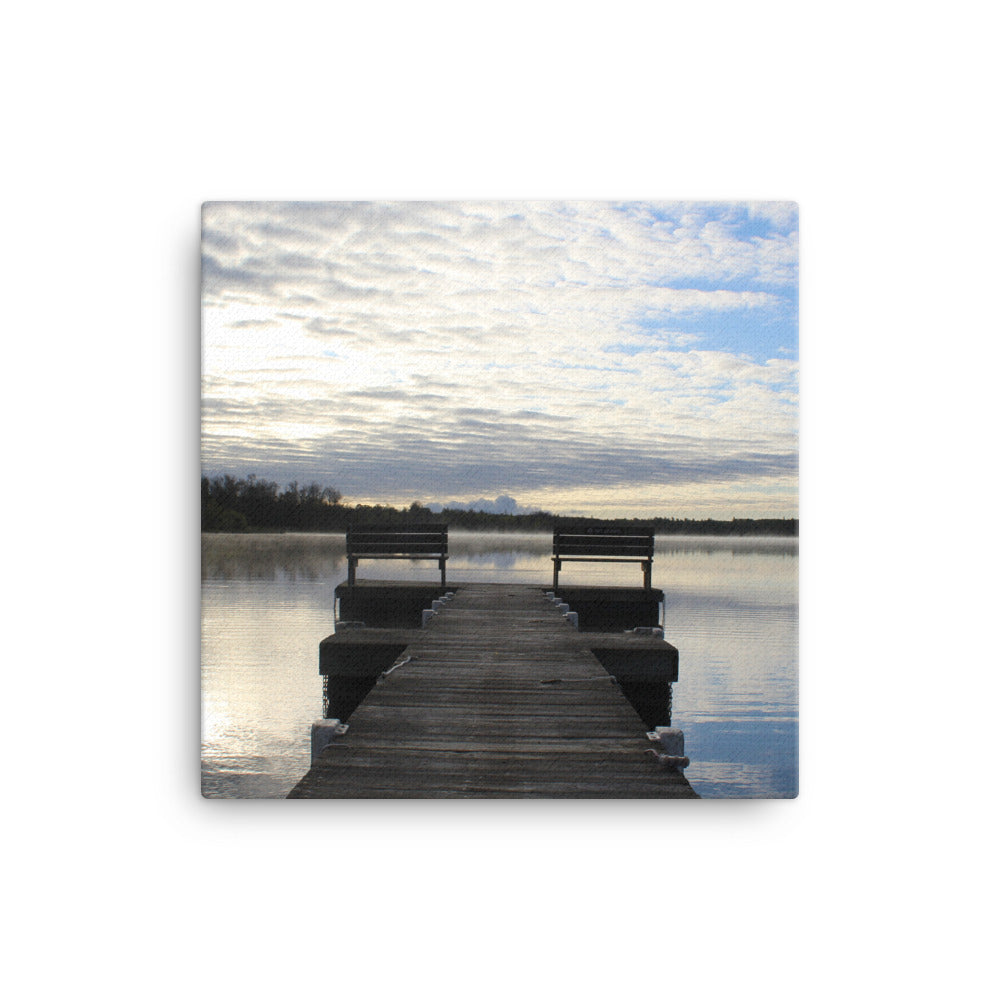 Thinking Spot Canvas Print
