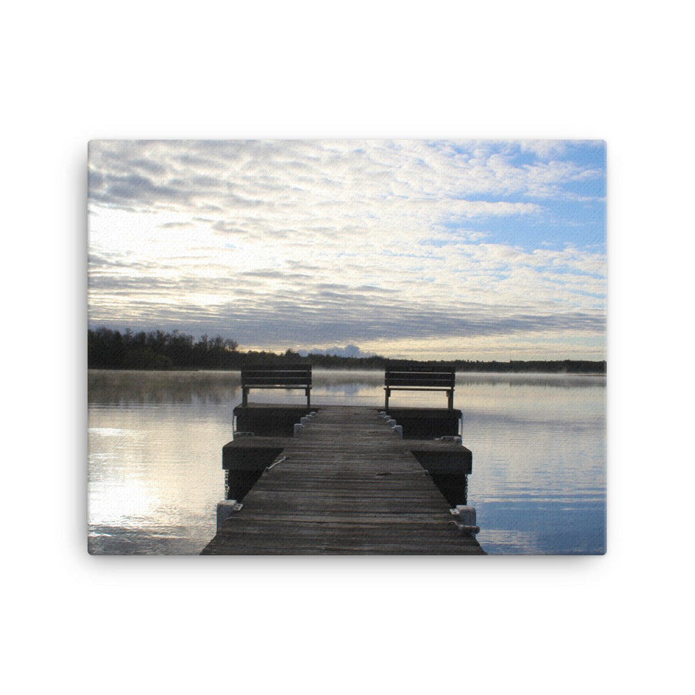 Thinking Spot Canvas Print