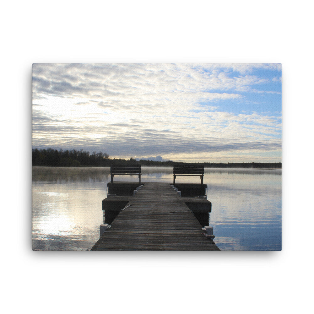 Thinking Spot Canvas Print