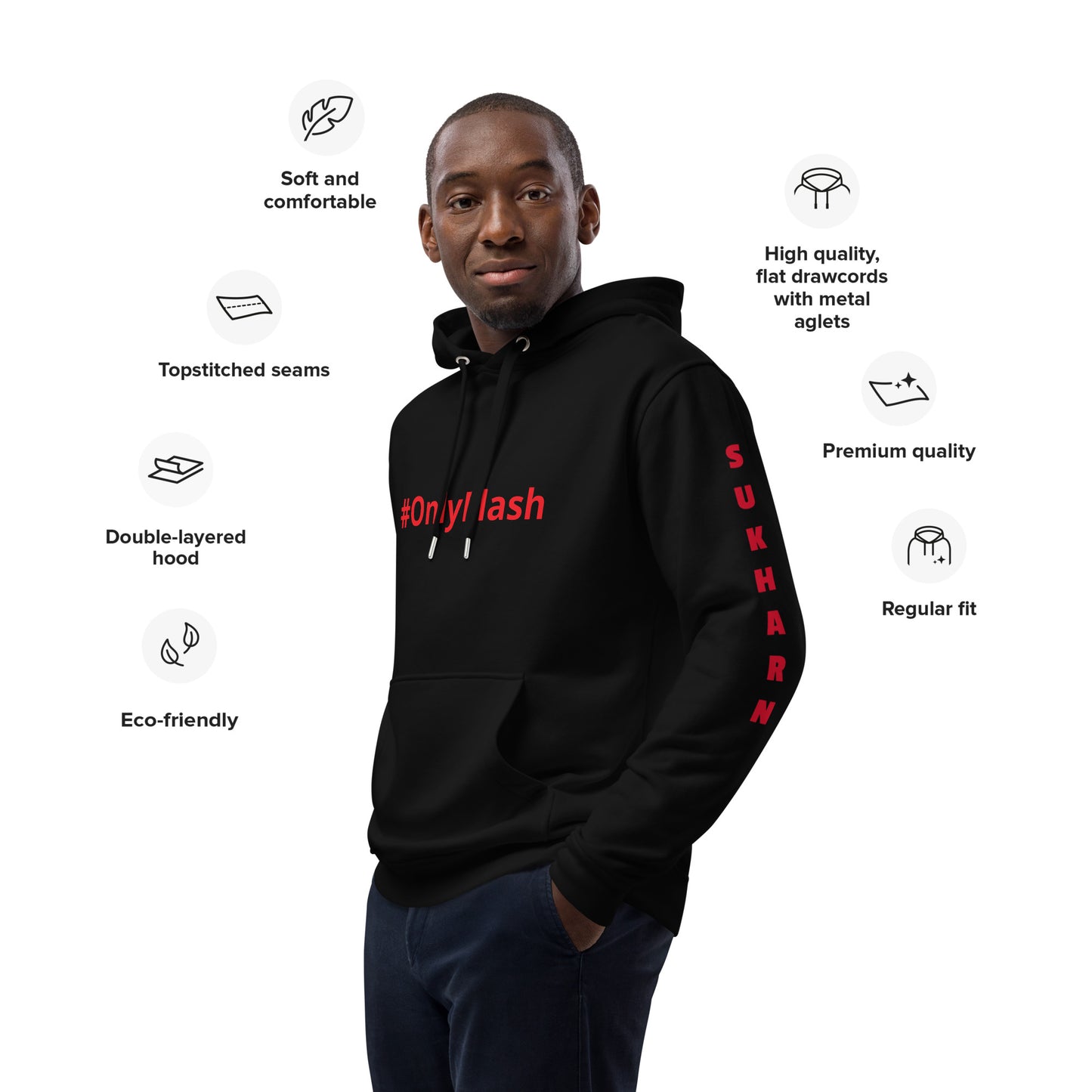 Only Flash Premium Hoodie