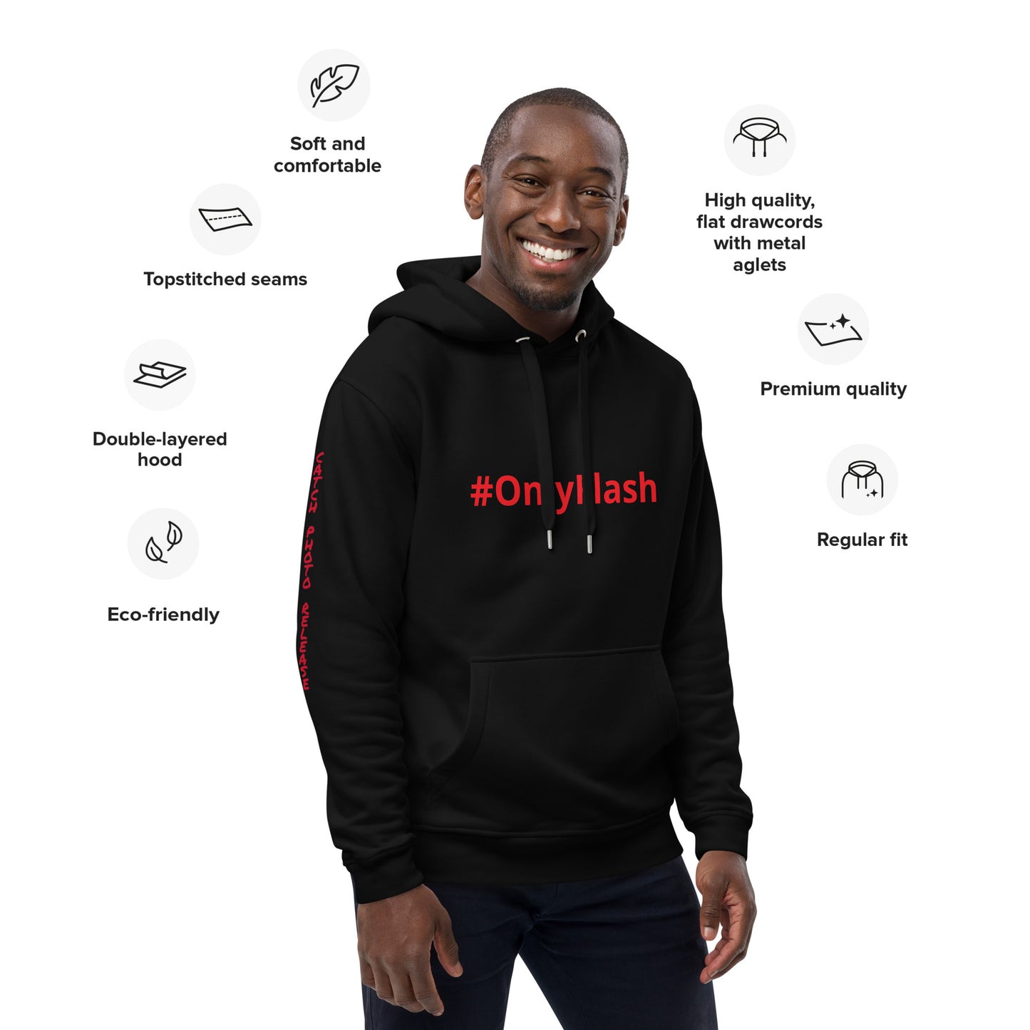 Only Flash Premium Hoodie
