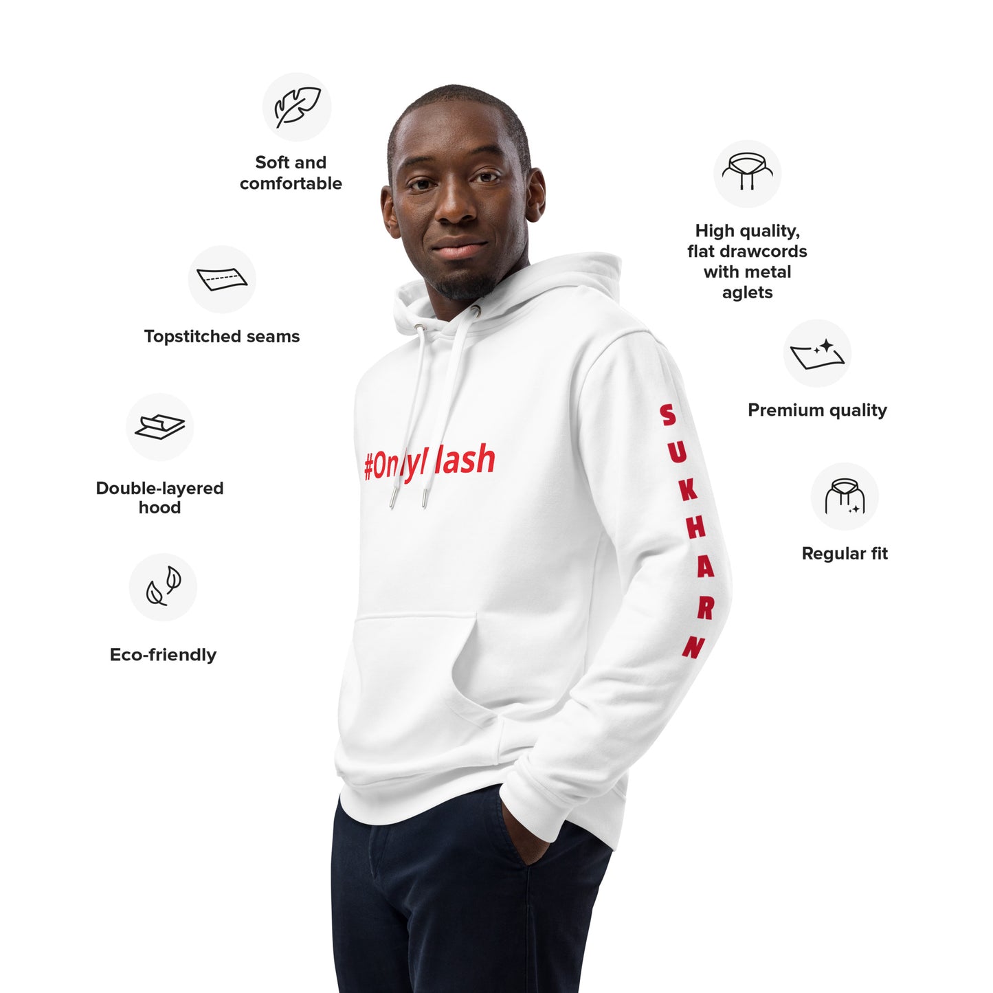Only Flash Premium Hoodie