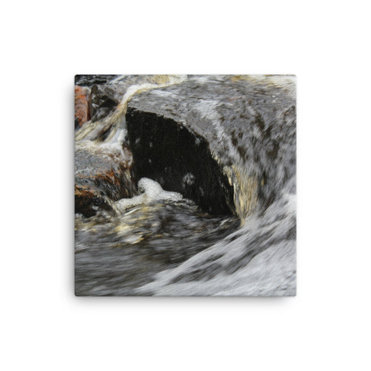 Water Flowing Canvas Print