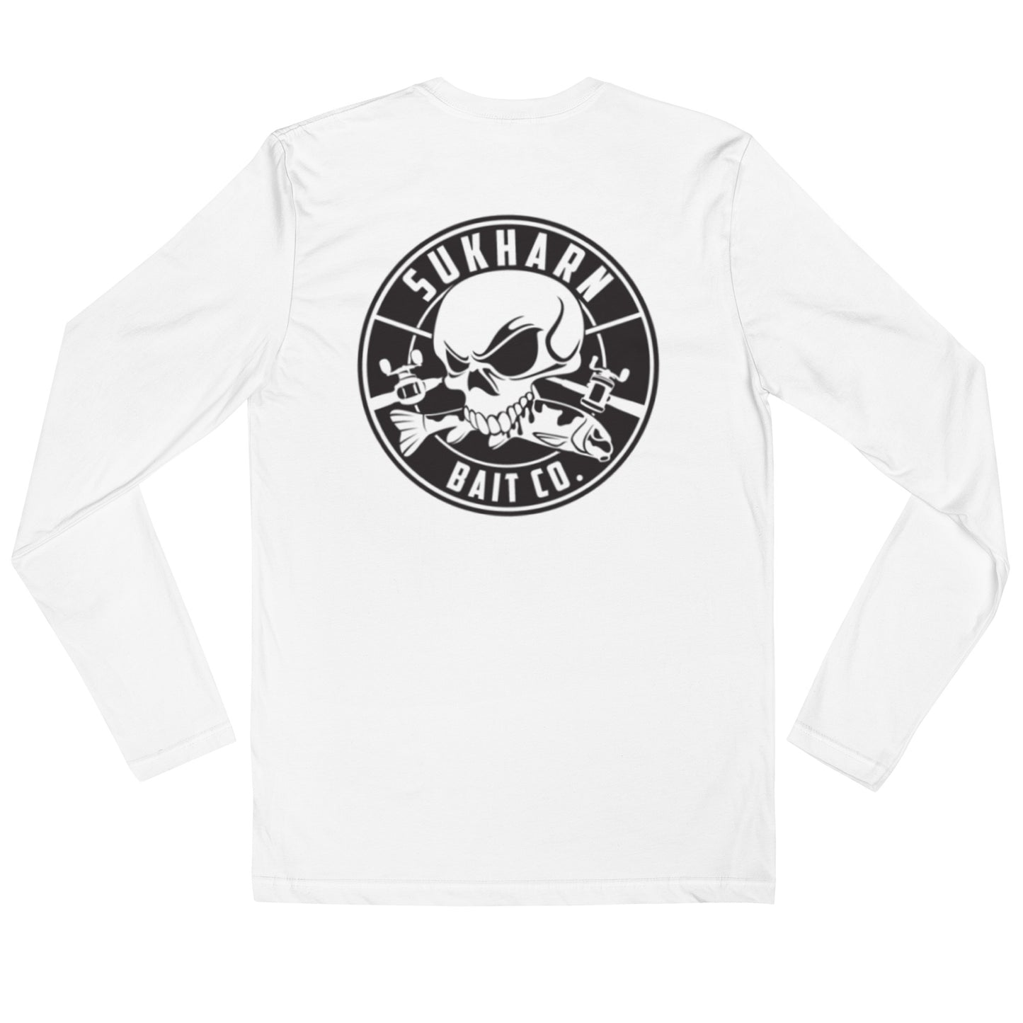Painters Prototype Long Sleeve Fitted Crew White and Black